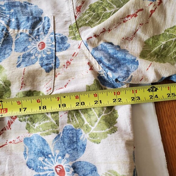 It's 5 O'Clock Somewhere Aloha 100% Silk Button Down Large Shirt Unisex - Picture 13 of 15